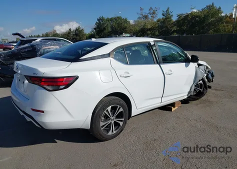 2021 Nissan Sentra Sv Xtronic Cvt from USA, damaged, VIN 3N1AB8CV7MY206774